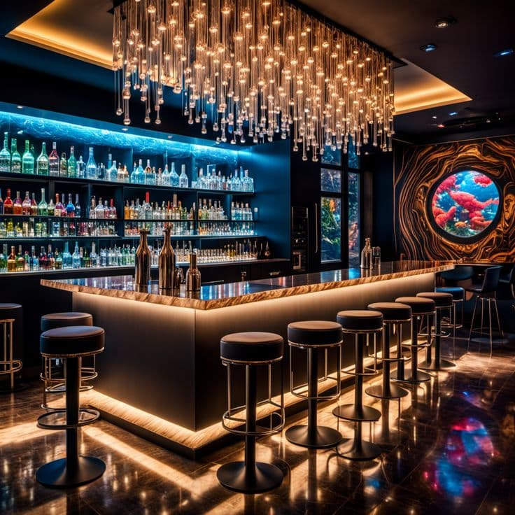 The Amber Cocktail Vault